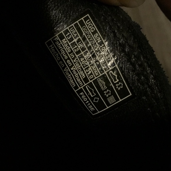 UGG boots MEN 13 Camino Black Chelsea Boots - Picture 8 of 11